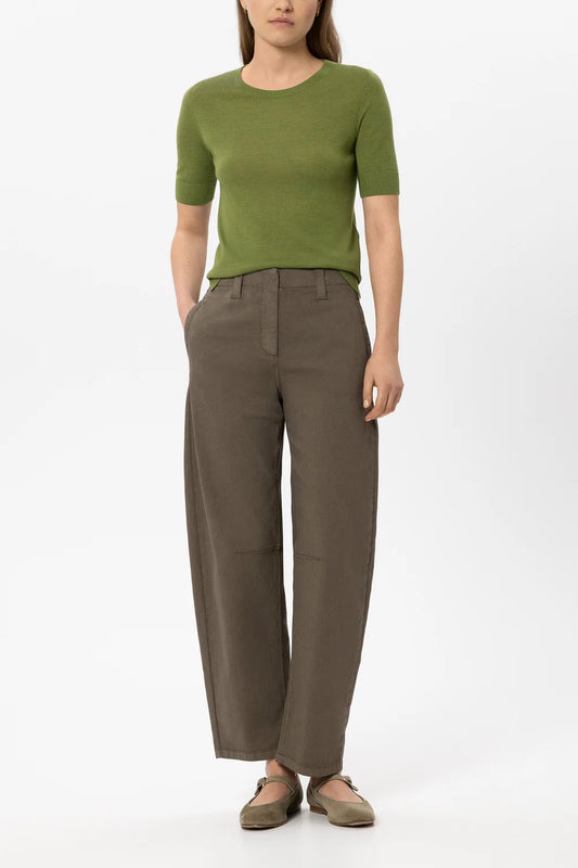 Luisa Cerano Muskat Barrel-Leg Coloured Denim Jeans 648918