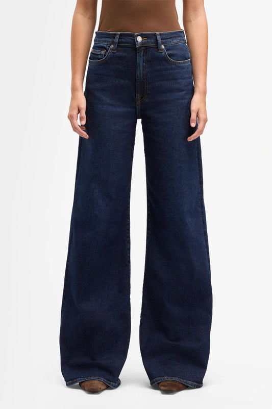 7 For All Mankind Lotta Wide Leg Jeans in Luxe Vintage 7UG20A91