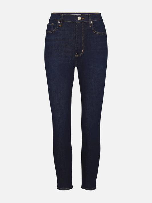 Frame Denim Super Stretch High Rise Skinny
