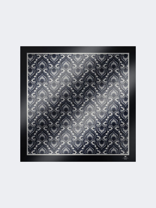 Max Mara Weekend Navy Square Silk Scarf
