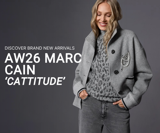 Discover New Marc Cain AW26 - 'Cattitude'