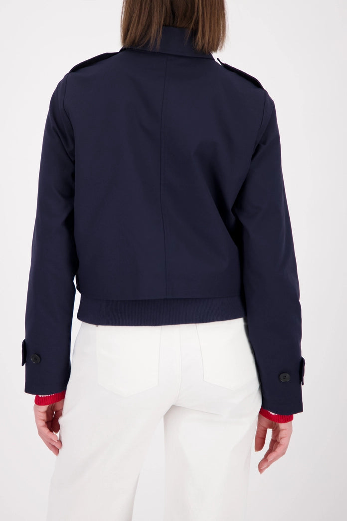 Monari Marine Short Trench Coat