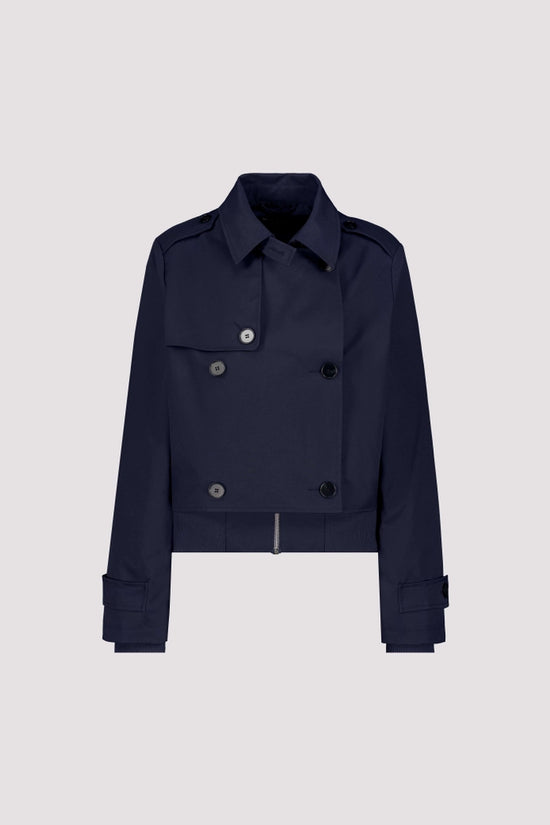 Monari Marine Short Trench Coat