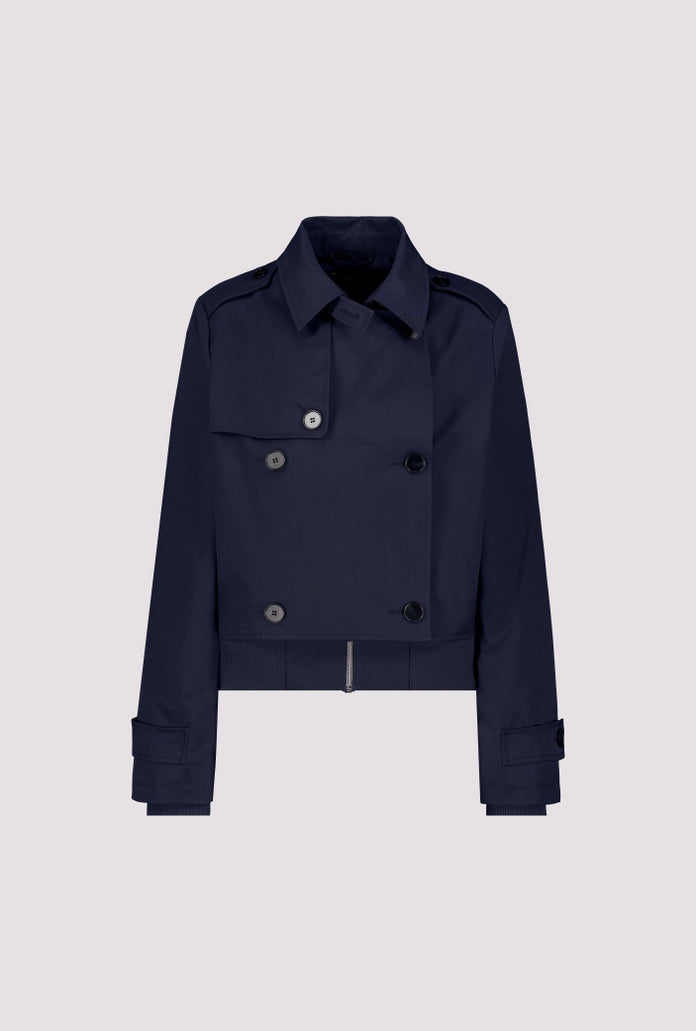 Monari Marine Short Trench Coat