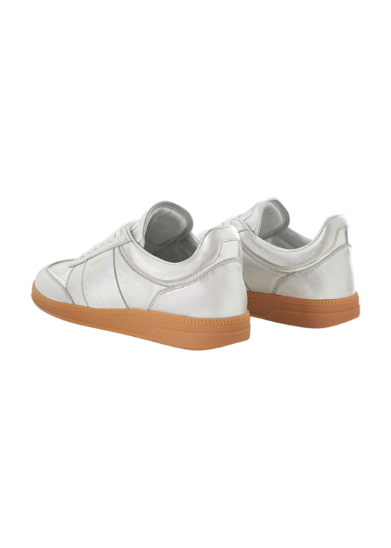 Riani Metallic Silver Trainers