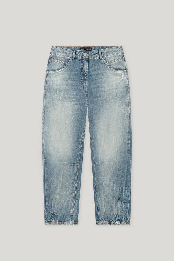 Luisa Cerano barrel leg jeans 618777