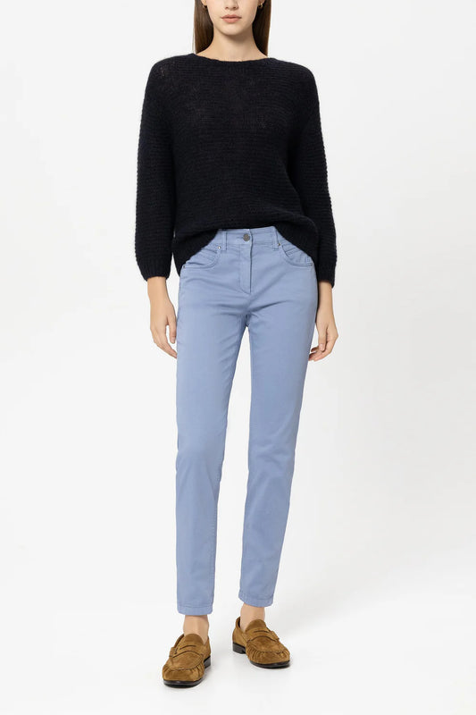 Luisa Cerano High Stretch Skinny Denim in Blue