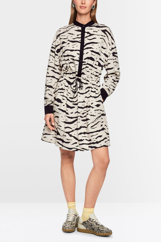 Marc Cain Sports Animal Print Loose Shirt Dress