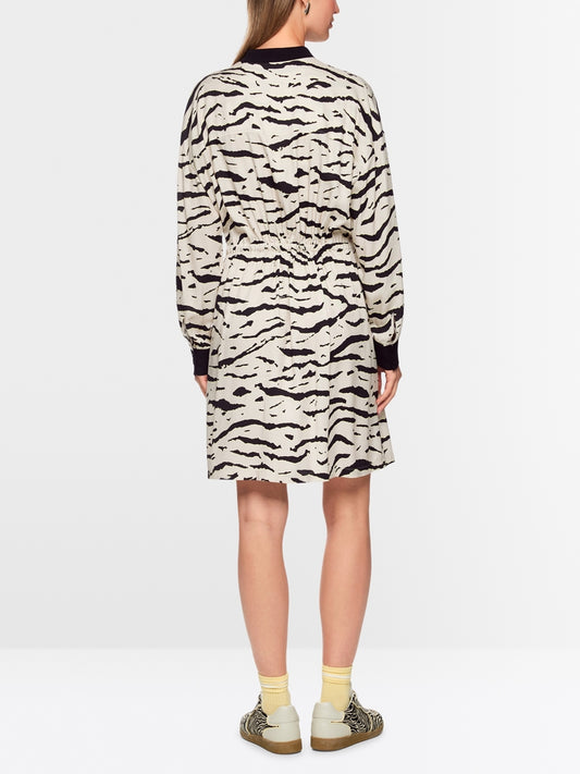 Marc Cain Sports Animal Print Loose Shirt Dress