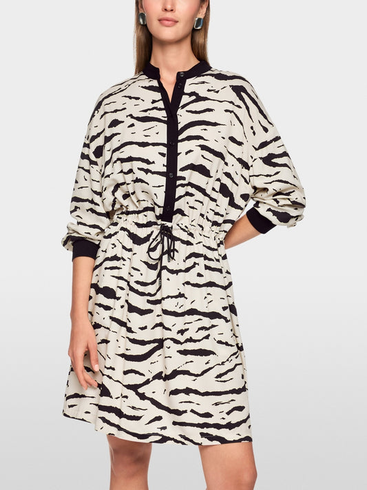 Marc Cain Sports Animal Print Loose Shirt Dress
