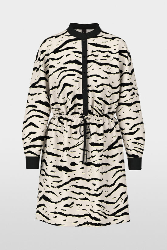 Marc Cain Sports Animal Print Loose Shirt Dress
