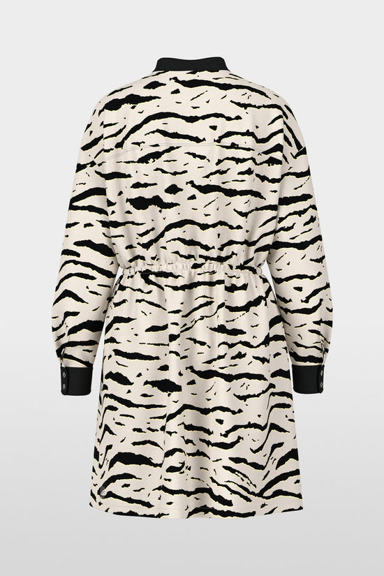 Marc Cain Sports Animal Print Loose Shirt Dress
