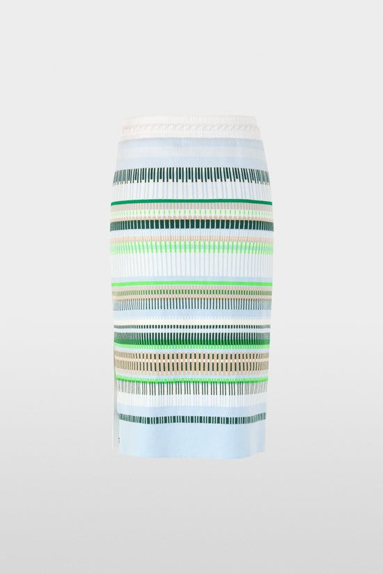 Marc Cain Sports Multicoloured Calf-Length Knitted Skirt