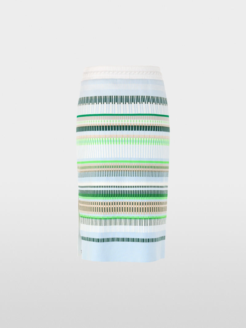 Marc Cain Sports Multicoloured Calf-Length Knitted Skirt