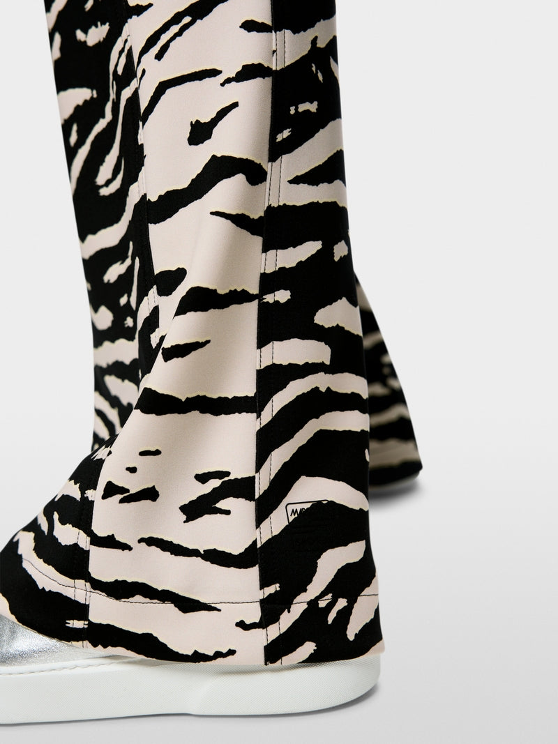 Marc Cain Animal Print Welkom Wide Leg Trousers