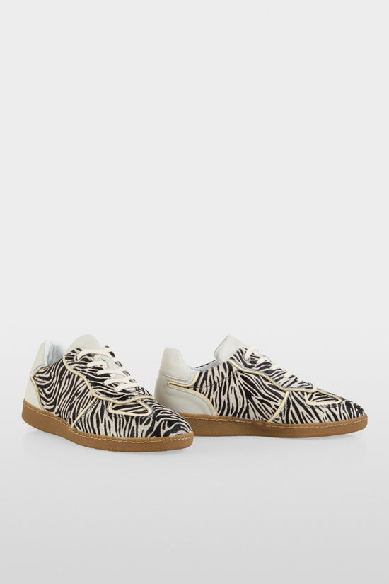 Marc Cain Animal Print Leather Trainers