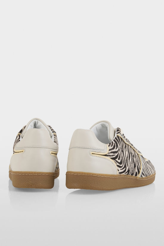 Marc Cain Animal Print Leather Trainers