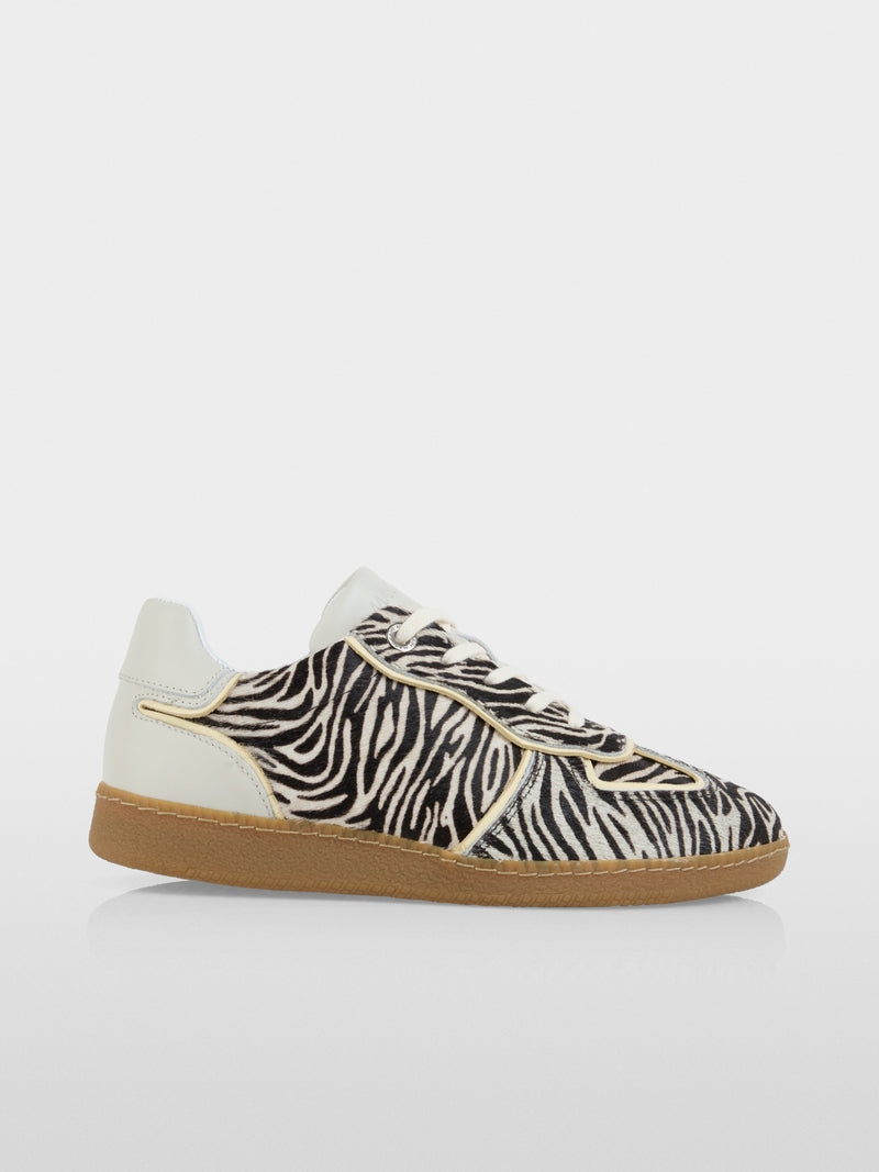Marc Cain Animal Print Leather Trainers