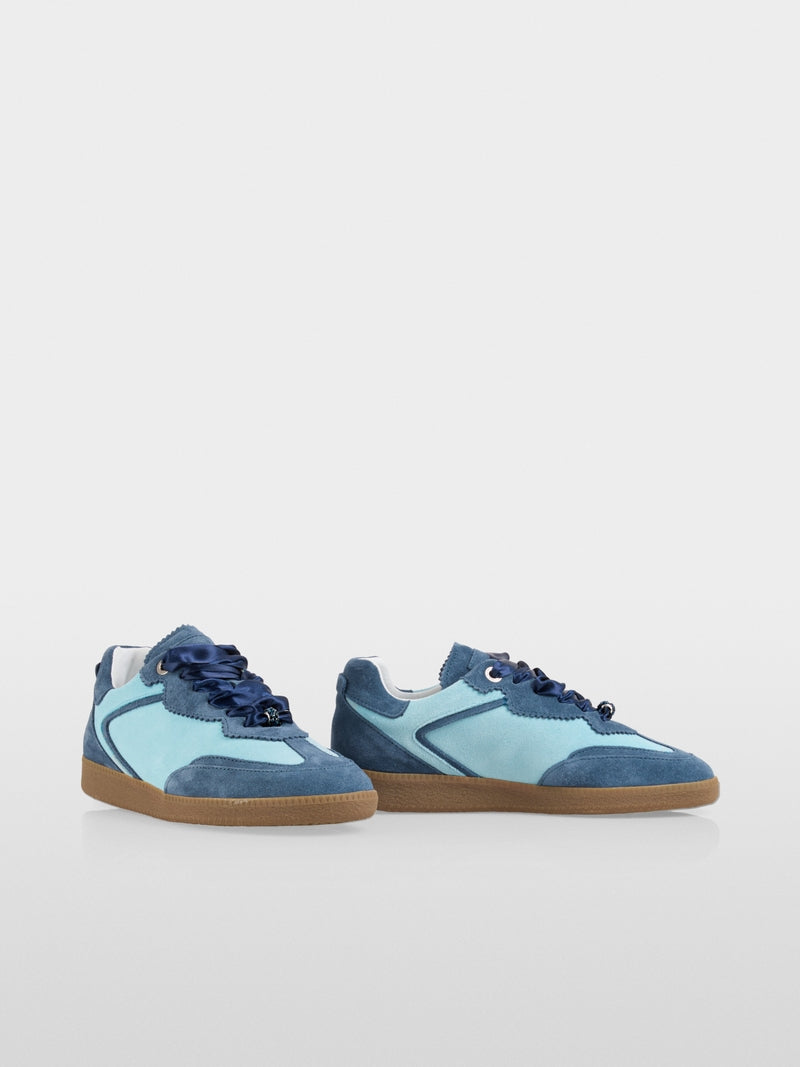 Marc Cain Sports Sky Blue Suede Trainers