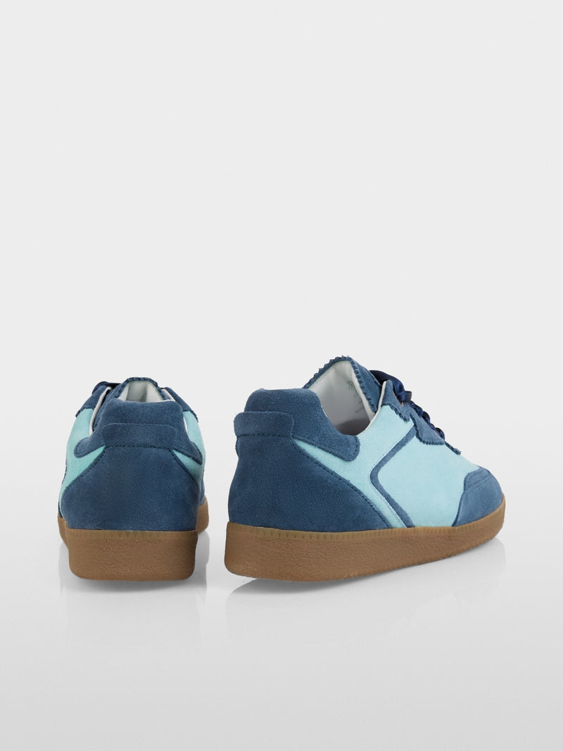 Marc Cain Sports Sky Blue Suede Trainers
