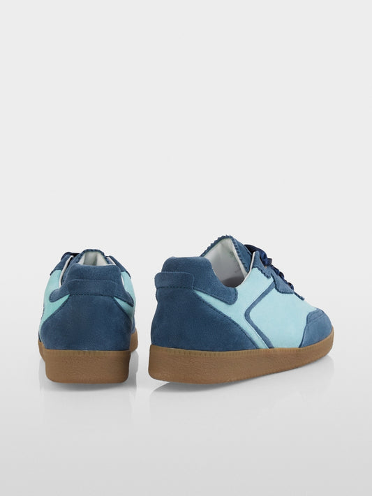 Marc Cain Sports Sky Blue Suede Trainers