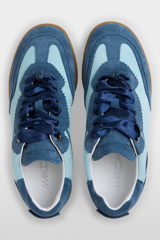 Marc Cain Sports Sky Blue Suede Trainers