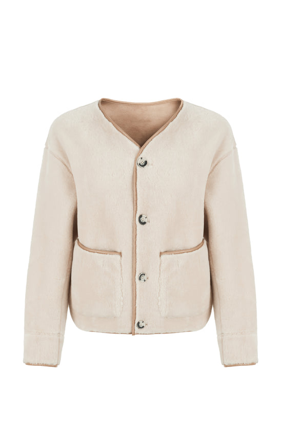 Urbancode collarless reversible jacket BJ20010