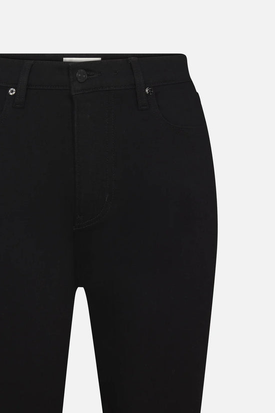 Frame Black Super Stretch Denim High Rise Skinny