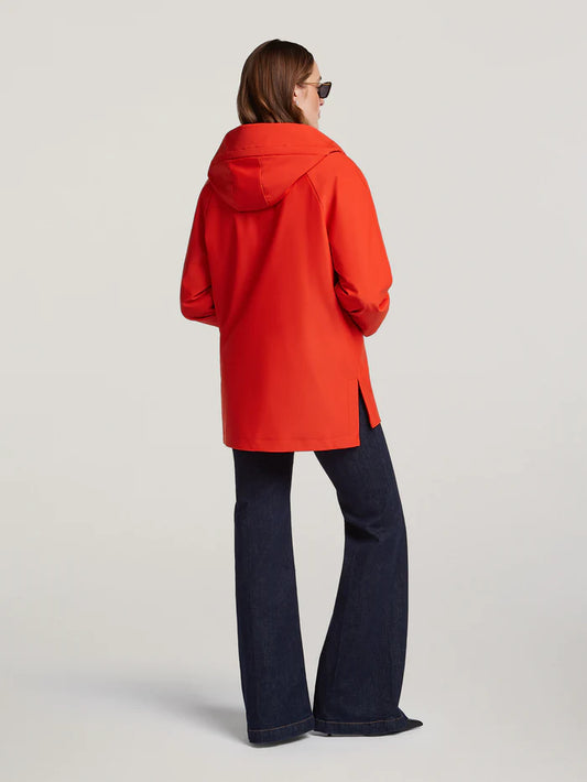 Creenstone Red Technical Cape Coat