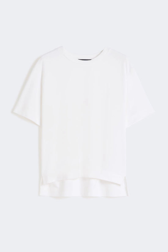Max Mara Weekend White Boxy Short-Sleeve T-Shirt