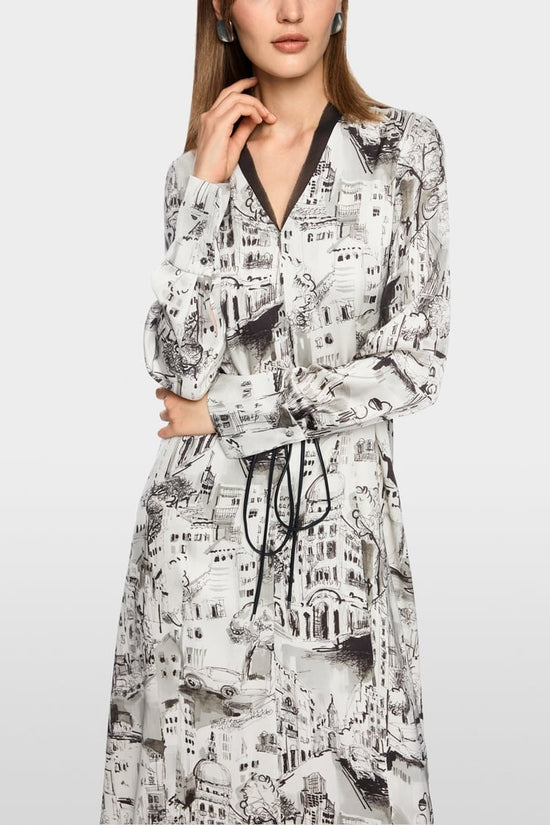 Marc Cain printed dress Zc21.27 w75